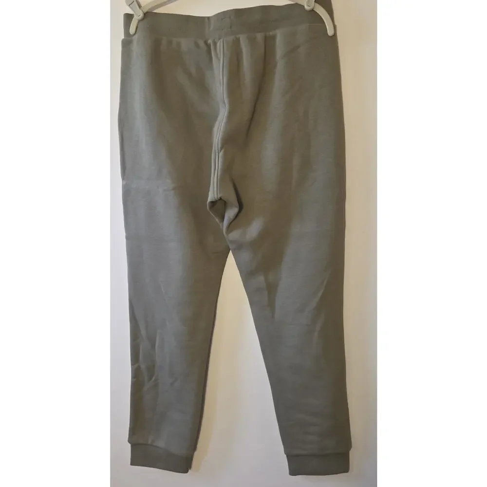 adidas Originals Trefoil Prime Green Sweatpants Mens Large L Zipper Pockets